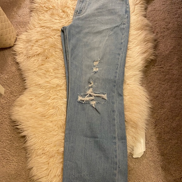 Abercrombie Ankle Straight Ultra High-Rise Jeans Size 8 - Picture 4 of 6